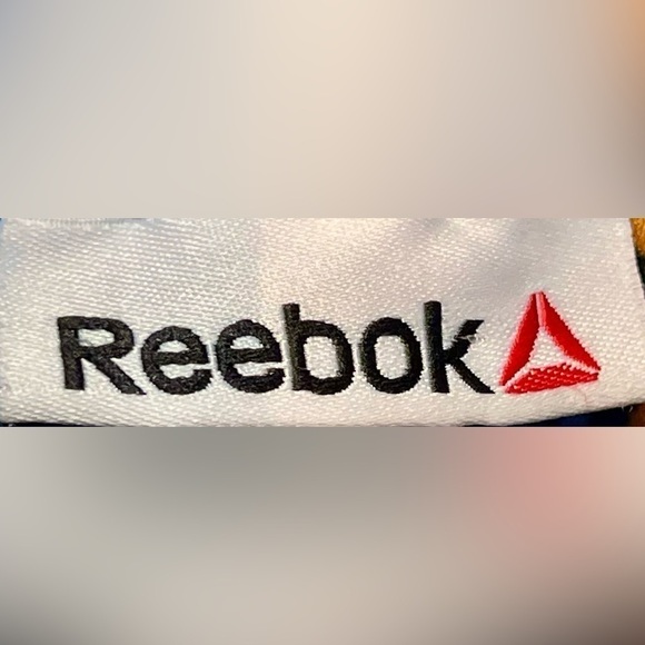 NWOT Reebok Blue Spell Out Logo AOP Hoodie Sweatshirt Youth Boy's Size 10/12 - Picture 4 of 6